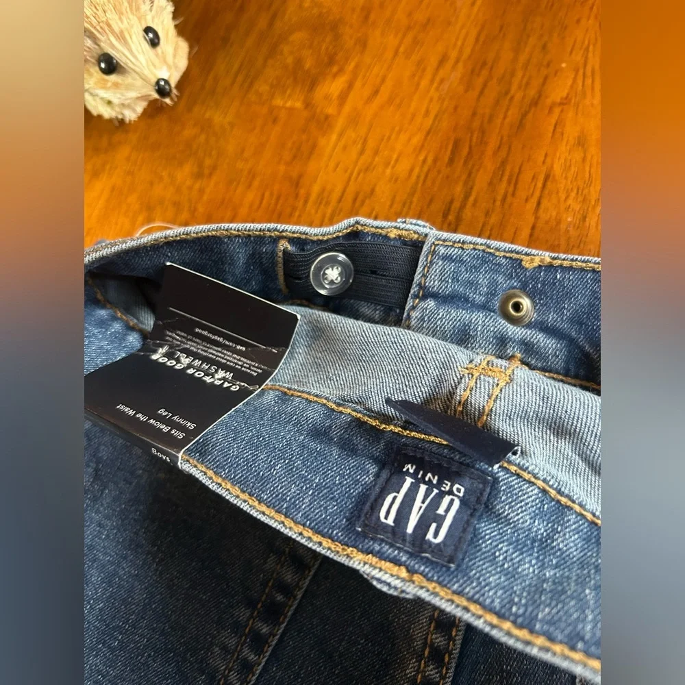 GAP Stretch Skinny Jeans Boys Size 7 | NEW | Adjustable Waist Denim